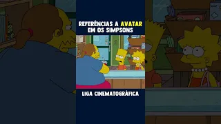 REFERÊNCIAS A AVATAR EM OS SIMPSONS #shorts