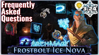 Goratha's Frostbolt Icenova Archmage 3.24 Necropolis Pre-league FAQ