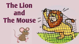 The lion and the mouse |Moral story in English | Short story for kids|two friends - lion and mouse |