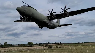 C-130J Hercules bashing the circuit at RAF Brize Norton