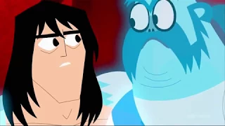 Samurai Jack  - Jack reunites with The Scotsman Ghost after 50 years (Clip)