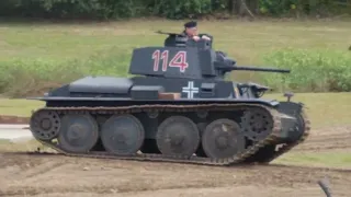 Panzer 38T Australian Armourfest August 2022.