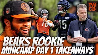 Chicago Bears Rookie Minicamp Day 1 BIGGEST Highlights & Takeaways | Caleb Williams Named Starter !