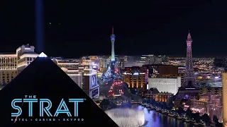 The STRAT (Stratosphere) Las Vegas Experience Hotel Casino Skypod Television Commercial