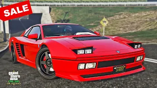 Cheetah Classic Clean Customization & Review | GTA 5 Online | SALE | Ferrari Testarossa