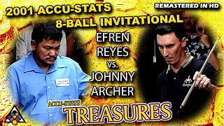 EFREN REYES vs JOHNNY ARCHER - 2001 Accu-Stats 8-Ball Invitational