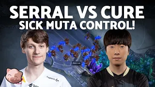 Serral’s Impressive Muta Plays vs Cure | Gladiator Cup (Bo3 ZvT) - StarCraft 2