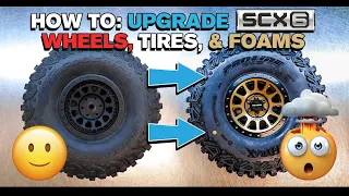 Pro-Line HOW-TO: Upgrade Axial SCX6 Wheels, Tires, & Foams