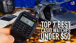 7 Best & Coolest Casio Watches $10 To $50 You Should Consider Buying