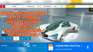 Asphalt Nitro Mod 2024 Latest Version 1.7.8a🔥 | Everything Unlocked,Unlimited Money, Vip Level 6...🔥