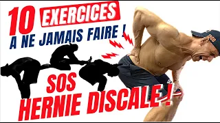 10 Exercices à ne JAMAIS FAIRE ! ( HERNIE DISCALE GARANTIE ) PARTIE 1