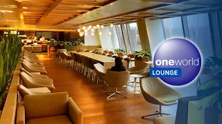 LAX ONE-WORLD BUSINESS LOUNGE (Full Tour) Still good in 2023??