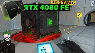 Portal RTX Edition RTX 4080 FE Max Testing Extra Long Video