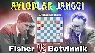 Ikki avlod to'qnashuvi ! Mikhail Botvinnik vs James Fisher | Olmpiada Varna 1962.