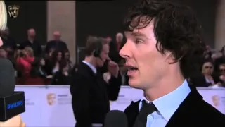 Benedict Cumberbatch - Television Awards Red Carpet in 2011