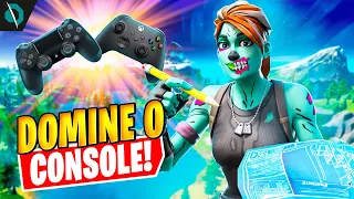 10 DICAS INSANAS pra QUEM JOGA no CONSOLE - Fortnite