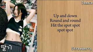 ZICO SPOT {FEAT.JENNIE} LYRICS EASY