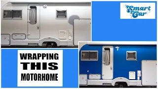 Vinyl Wrapping A MOTORHOME!