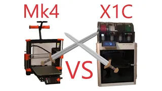 Srovnání BambuLab X1C VS Prusa Mk4.