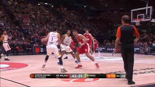 Alexey Shved's Career High 29 Points Against Olimpia Milano