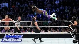 Kofi Kingston & Dolph Ziggler vs. Dean Ambrose & Roman Reigns: SmackDown, Feb. 7, 2014