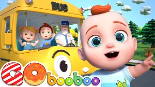 Wheels On The Bus (Family Version) + More Kids Songs & Nursery Rhymes- GoBooBoo