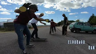 G-SQUAD + Jungle Riders || Downhill longboard in Rome || Eldorado RUN