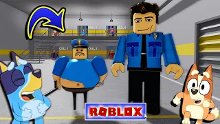 BLUEY vs GNOME BARRY'S PRISON RUN! #roblox #obby