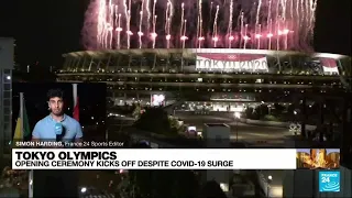 Athletes paraded through empty stadium at Tokyo's no-frills opening ceremony • FRANCE 24 English