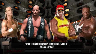 Stone Cold vs Shawn Michaels vs Hulk Hogan vs Booker T | Fatal 4-Way | WWE 2K24 Championship