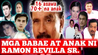 MGA ASAWA AT ANAK NI RAMON REVILLA SR.