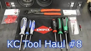 KC Tool Haul #8: Raptors, Knipex Gear, and Screwdrivers from Felo, Witte, and Stahlwille!