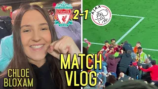 A Joel Matip Last Minute Winner Sends Anfield Into Ecstasy! | Liverpool 2 1 Ajax Match-Day Vlog!