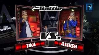 Ashish Mahar Vs Tika Bahadur Magar "Jhamke Guleli...." The Battle | The Voice of Nepal Season 4