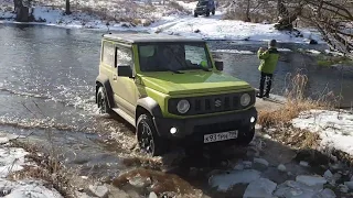 Suzuki Jimny (new) супротив УАЗ (Хантер) или путешествие вдоль р. Осётр!