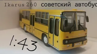 Ikarus 260 планетарные двери советский автобус (сова) 1:43