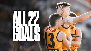 Every One Of Hawthorn's 22 Goals Against The Eagles - Round 10 , 2023