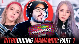 Reaction to INTRODUCING 마마무 MAMAMOO! (Part 1: Solar & Moonbyul)