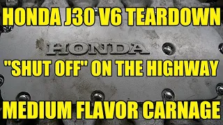 Honda J Series V6 Teardown! How Did Someone Manage To Destroy One Of Honda's Most Reliable Engines?