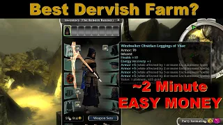 Guild Wars BEST Dervish 2 Minute Farm