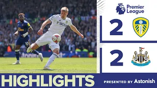 THREE PENS AND RED CARD | LEEDS UNITED 2-2 NEWCASTLE UNITED | PREMIER LEAGUE HIGHLIGHTS