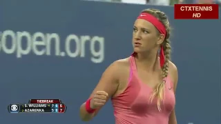 Serena Williams VS Victoria Azarenka Highlight 2013 F