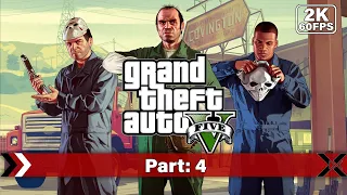 Grand Theft Auto V - Gameplay, Walkthrough Part 4 [1440p QHD 60FPS PC] - No Commentary