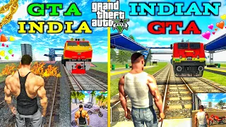 Gta India🏬 Vs Indian Gta🏭 Best🥰 Open World Indian Games🎮 Indian Bikes🏍️ & Cars🚗 Amazing Video🤗 #1