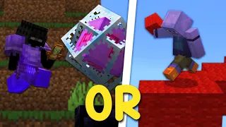 Minecraft Java vs Bedrock Would You Rather