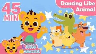 Dancing Like An Animal + Funky Animals + more Little Mascots Nursery Rhymes & Kids Songs