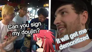 CdawgVA Get Asked to Sign ⱧɆ₦₮₳ł by Fans