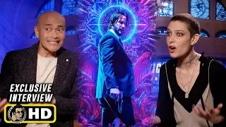 Mark Dacascos & Asia Kate Dillon Interview for John Wick: Chapter 3