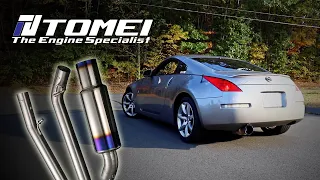 350z Tomei Titanium Exhaust - Pure Sound