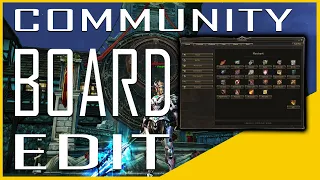 [ PART - 2 ] How to customize the COMMUNITY BOARD & FIX ERRORS